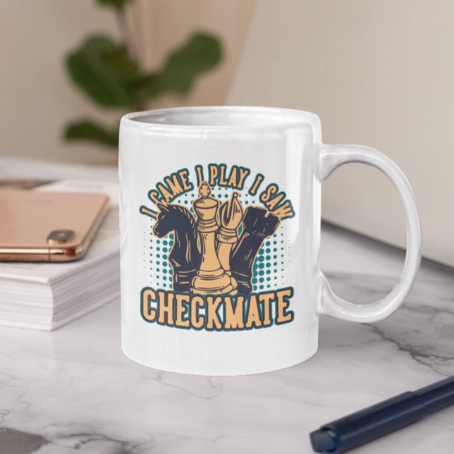 Amazing Chess Checkmate Chess pieces Coffee Mug (Amazing Chess Shirt Quote Chess pieces Coffee Mug)