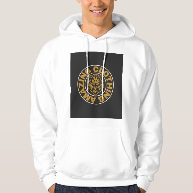 "Amazing clothing" Hoodie (Front)