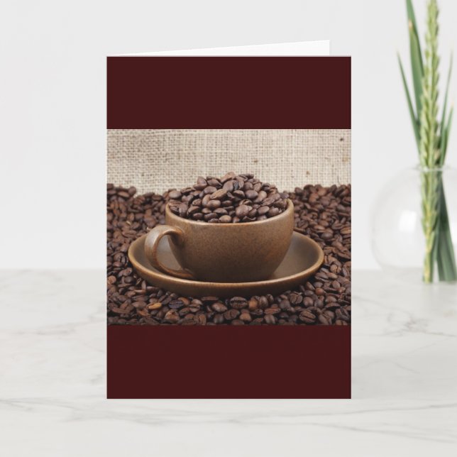 Amazing coffee card (Front)