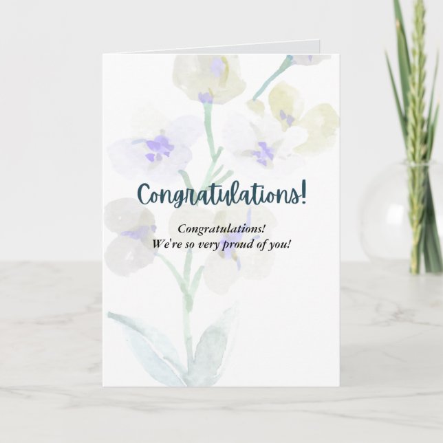 AMAZING congratulations card (Front)