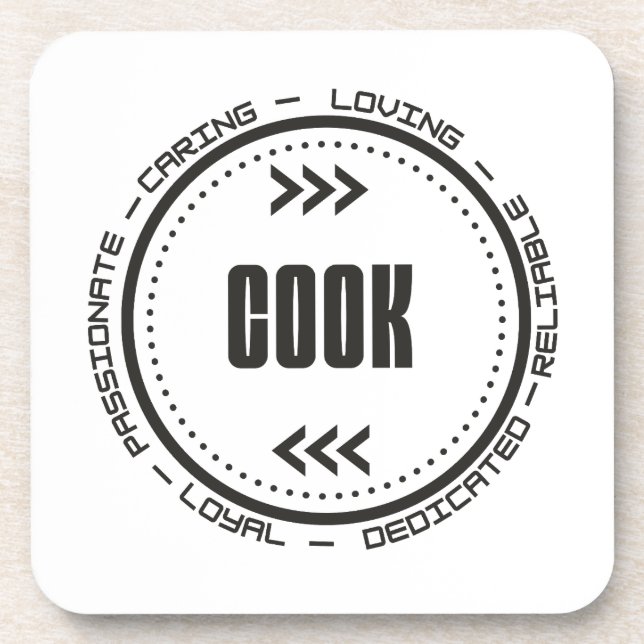 Amazing Cook Coaster (Front)