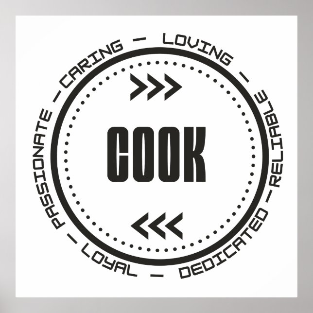 Amazing Cook Poster (Front)
