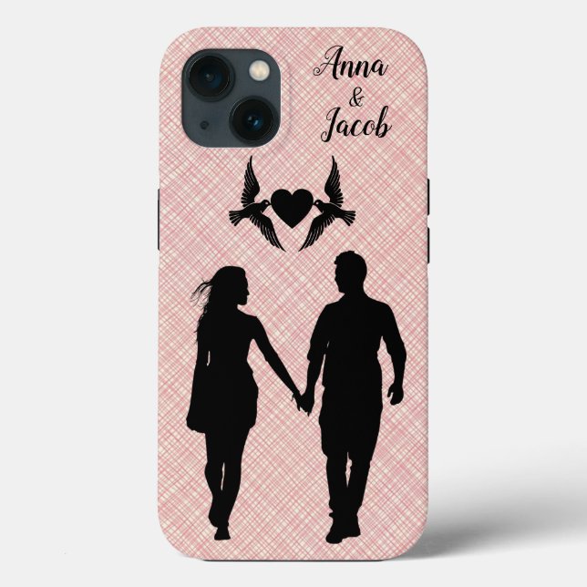 Amazing, Cool, Pink, Cuple, Valentine"s day Case-Mate iPhone Case (Back)