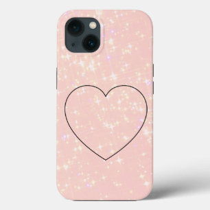 Amazing, Cool, Pink Sparkly iPhone 13 Case