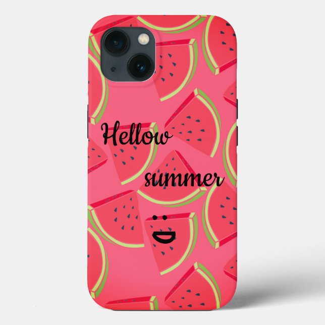 Amazing, Cool, Pink Watermelon Hellow Summer Case- Case-Mate iPhone Case (Back)
