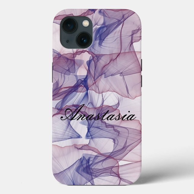 Amazing, Cool, Purple whit your name Case-Mate iPhone Case (Back)