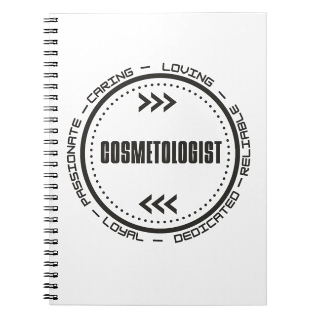 Amazing Cosmetologist Notebook (Front)