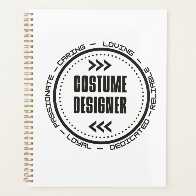 Amazing Costume Designer Planner (Front)