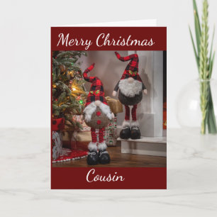 AMAZING **COUSIN** at CHRISTMAS Card