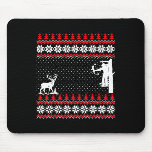 Amazing Cute Funny Duck Hunter Deer Hunting Ugly C Mouse Pad