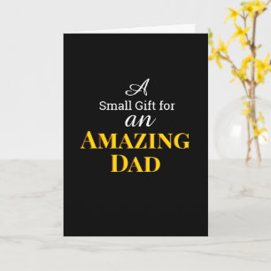 Amazing Dad Happy Father's Day Card