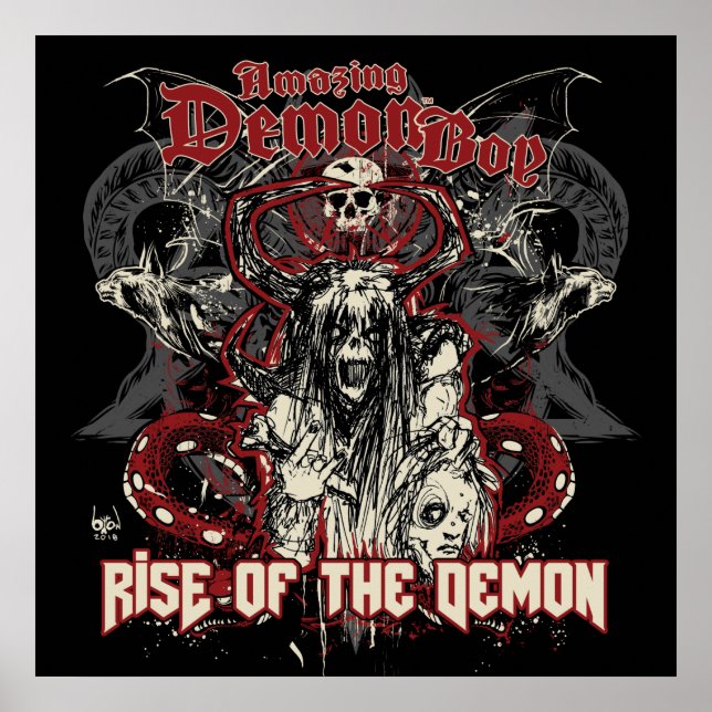 Amazing Demon Boy Rise of the Demon Poster (Front)