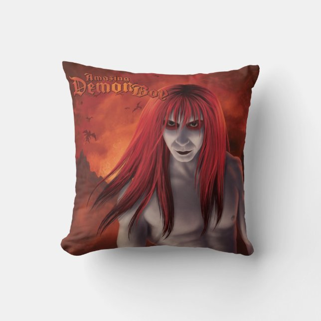 Amazing DemonBoy Dawn of the Demon Pillow (Front)