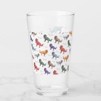 Amazing dinosaur glass cup