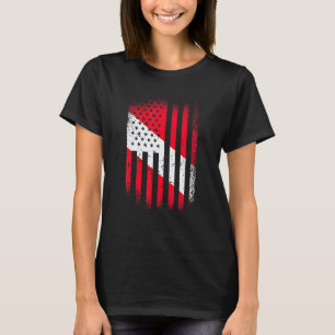 Amazing Diver Down Flag American Flag Patriot Scub T-Shirt