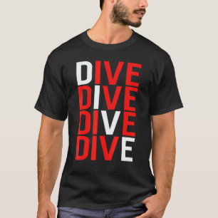 Amazing Diver Down Flag Scuba Diving Dive T-Shirt