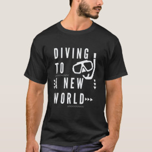Amazing Diving Scuba Diver Dive Water Sports Divin T-Shirt