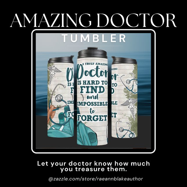 Amazing Doctors Thermal Tumbler (Creator Uploaded)