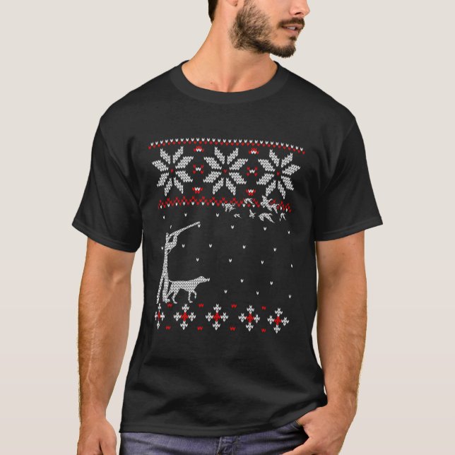 Amazing Duck Hunter Deer Hunting Ugly T-Shirt (Front)