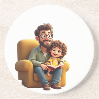 Amazing father day  coaster