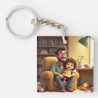 Amazing father day key ring