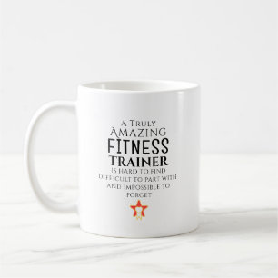 Amazing Fitness Trainer Hard To Find Personalised Coffee Mug