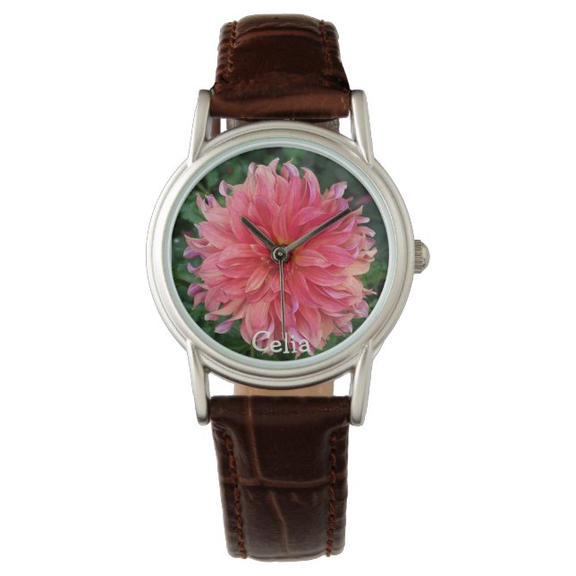 Amazing Flower picture Watch (Front)