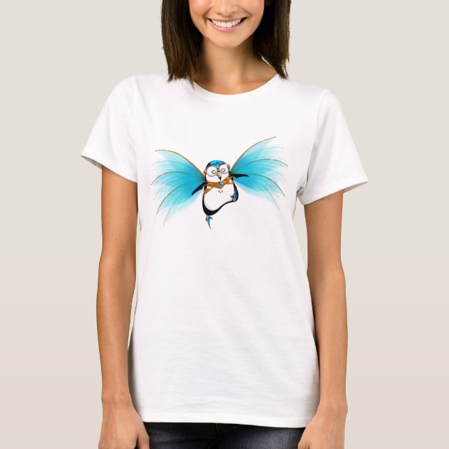 Amazing Flying Guins T-Shirt (Front)