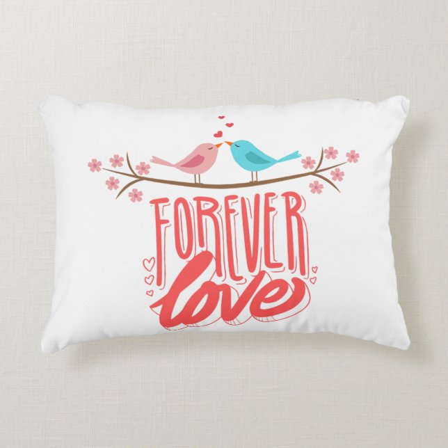 amazing forever love Accent Pillow (Front)