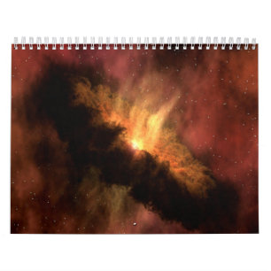 AMAZING GALAXY WITH BRIGHT STARS CALENDAR