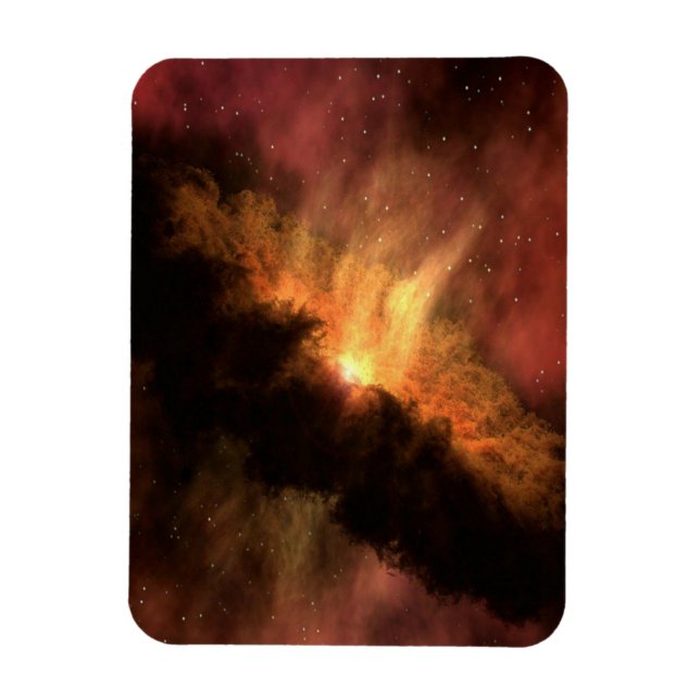 AMAZING GALAXY WITH BRIGHT STARS MAGNET (Vertical)