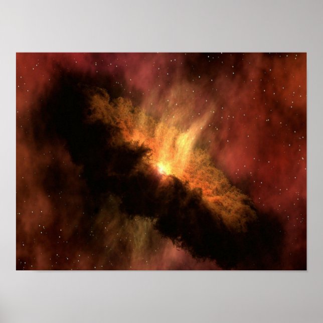 AMAZING GALAXY WITH BRIGHT STARS POSTER (Front)