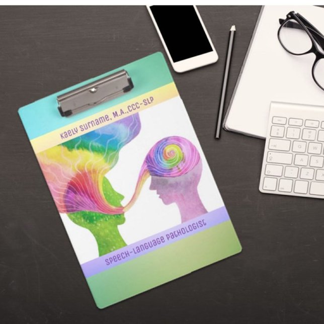 Amazing Gift! Speech Pathologist Custom Clipboard (Creator Uploaded)