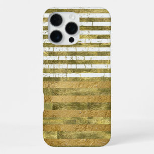 amazing golden stripes iPhone 16 pro max case