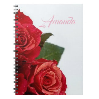Amazing Gorgeous Beautiufl Romantic Red Roses    Notebook