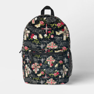 Amazing Grace Biblical Christian Printed Backpack