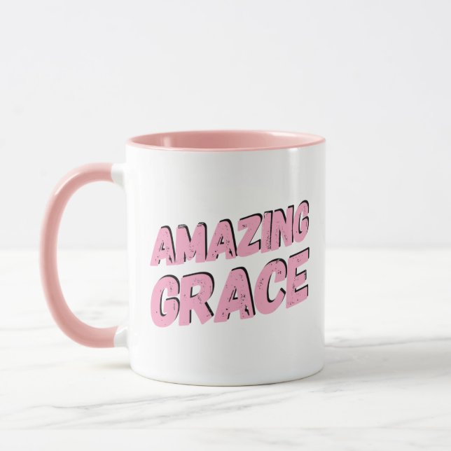 Amazing Grace Coffee Mug (Left)