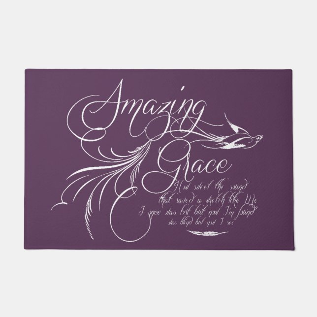 Amazing Grace   Doormat (Front)