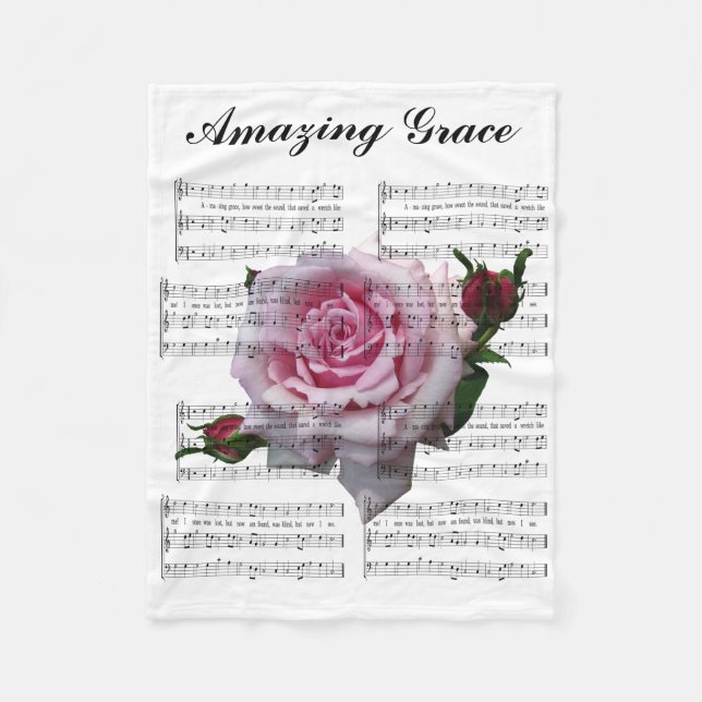 AMAZING GRACE FLEECE BLANKET (Front)