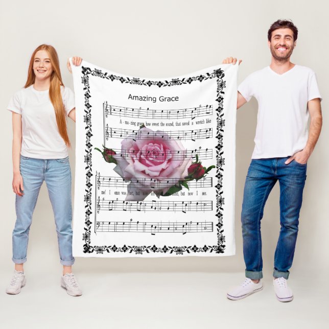 AMAZING GRACE* FLEECE BLANKET (In Situ)