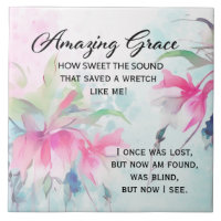 Amazing Grace How Sweet the Sound Christian Hymn 