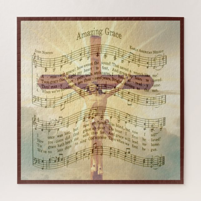 AMAZING GRACE JIGSAW PUZZLE (Vertical)