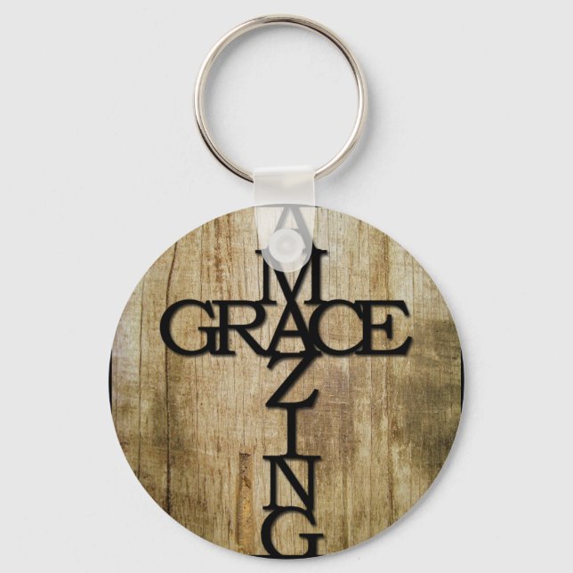 Amazing Grace Key Ring (Front)