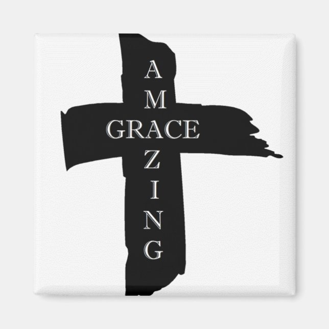 Amazing Grace Magnet (Front)