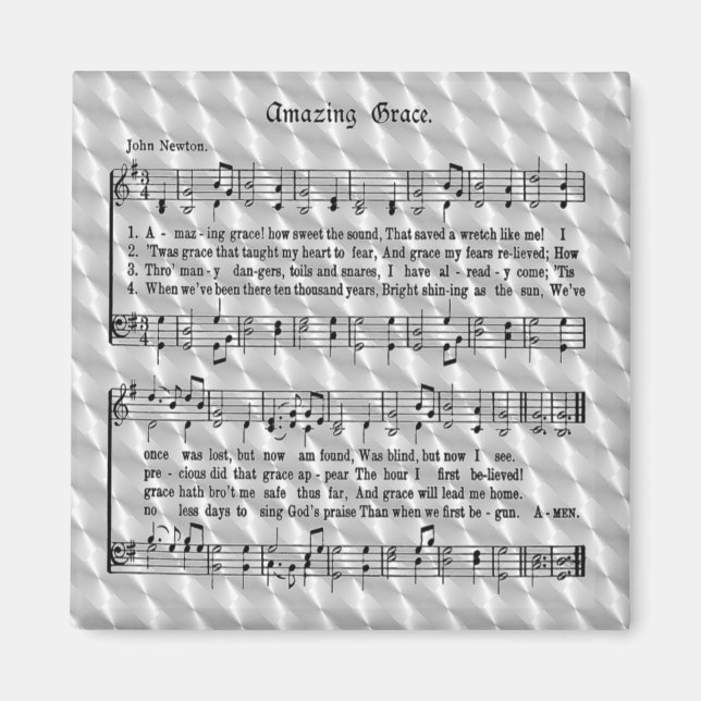 AMAZING GRACE-MAGNET MAGNET (Front)