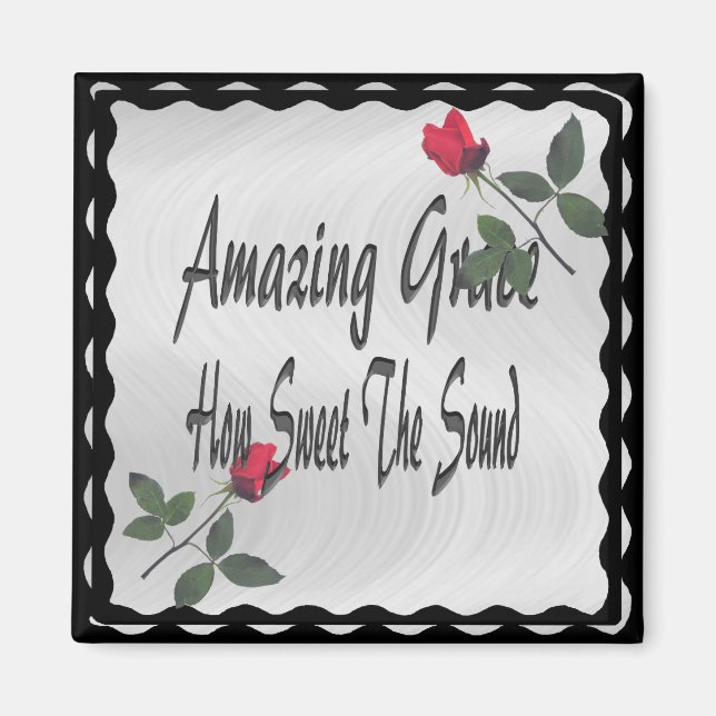 AMAZING GRACE-magnet Magnet (Front)