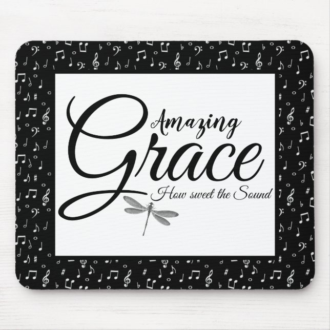 Amazing Grace Mouse Pad (Front)