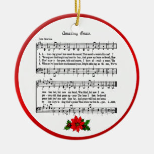 AMAZING GRACE-ORNAMENT CERAMIC TREE DECORATION