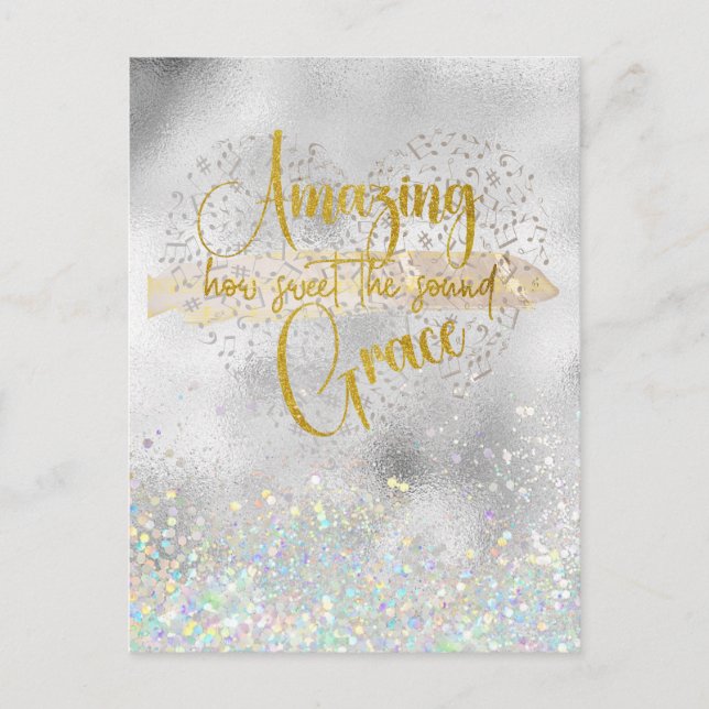 Amazing Grace Postcard (Front)