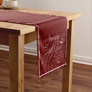 Amazing Grace Short Table Runner